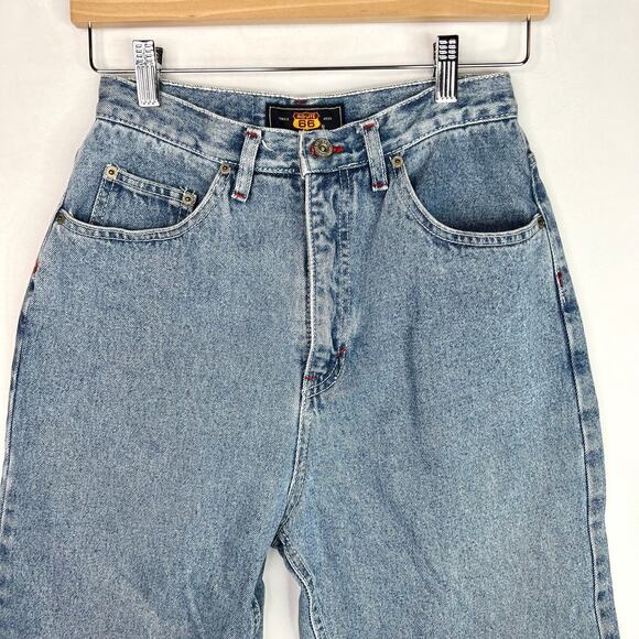 Vintage Route 66 High Waisted Mom Jean Capris 26 - Picture 3 of 10